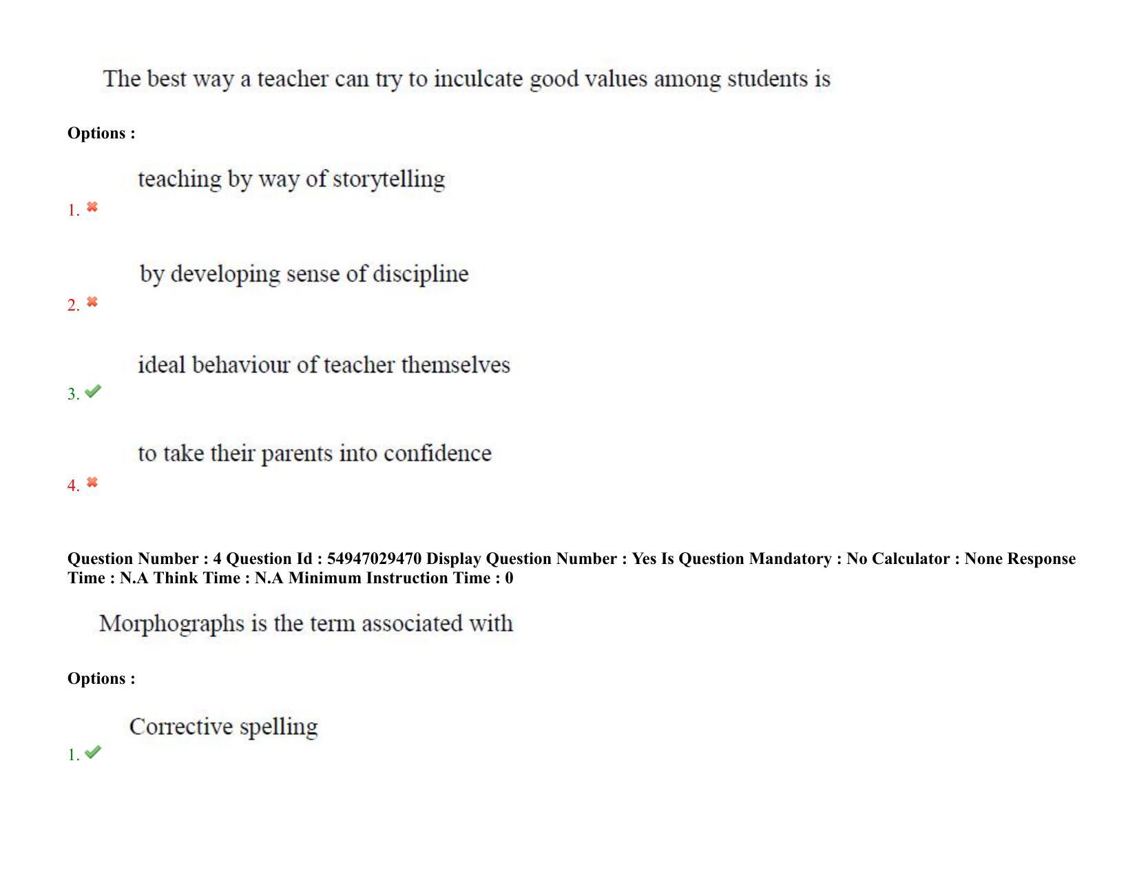 AP RCET 2022: Research Methodology (Teaching & Research Aptitude ) - 19-10-2022 (Wednesday) Session-II Question Paper With keys - Page 4