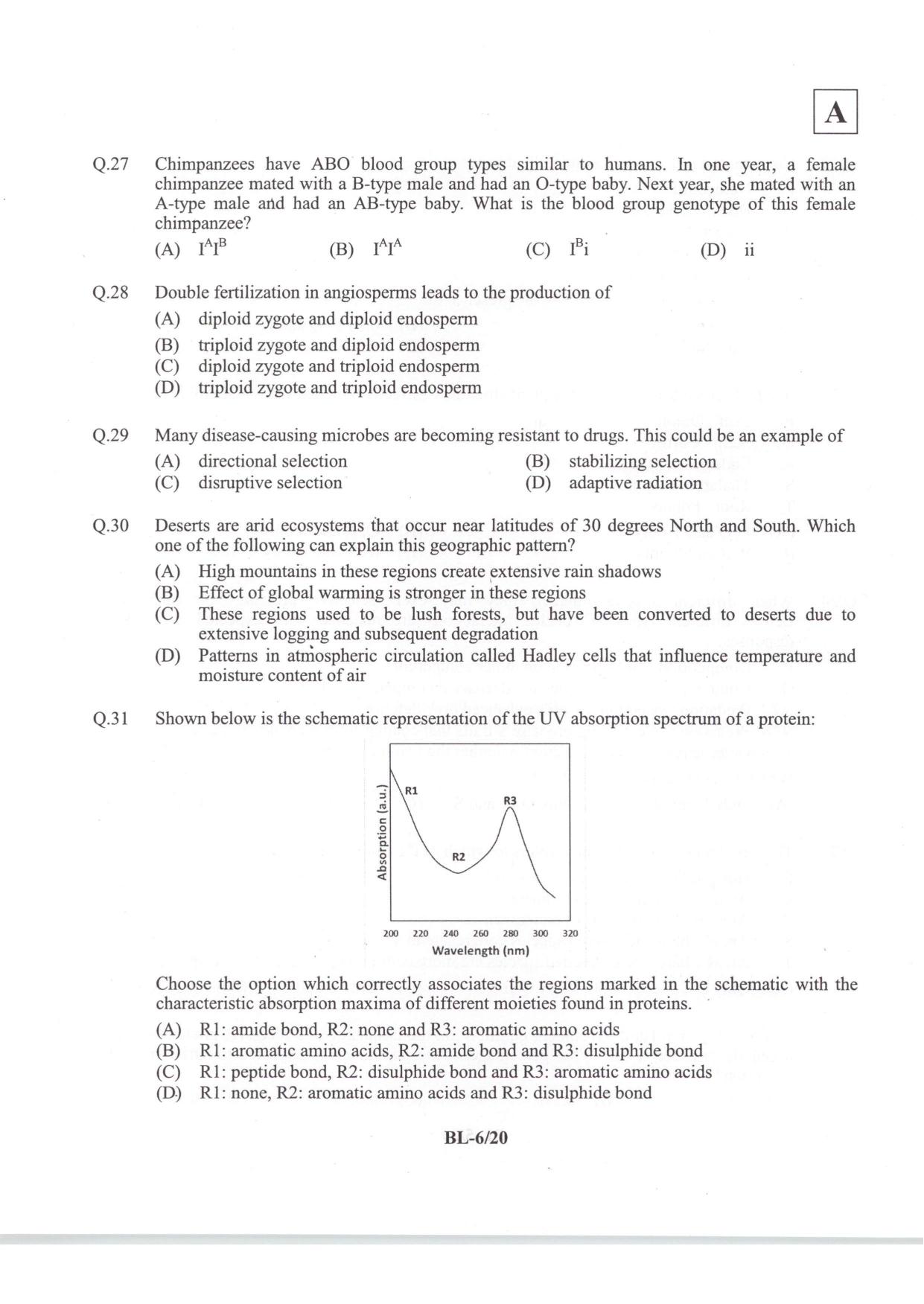 JAM 2014: BL Question Paper - Page 8