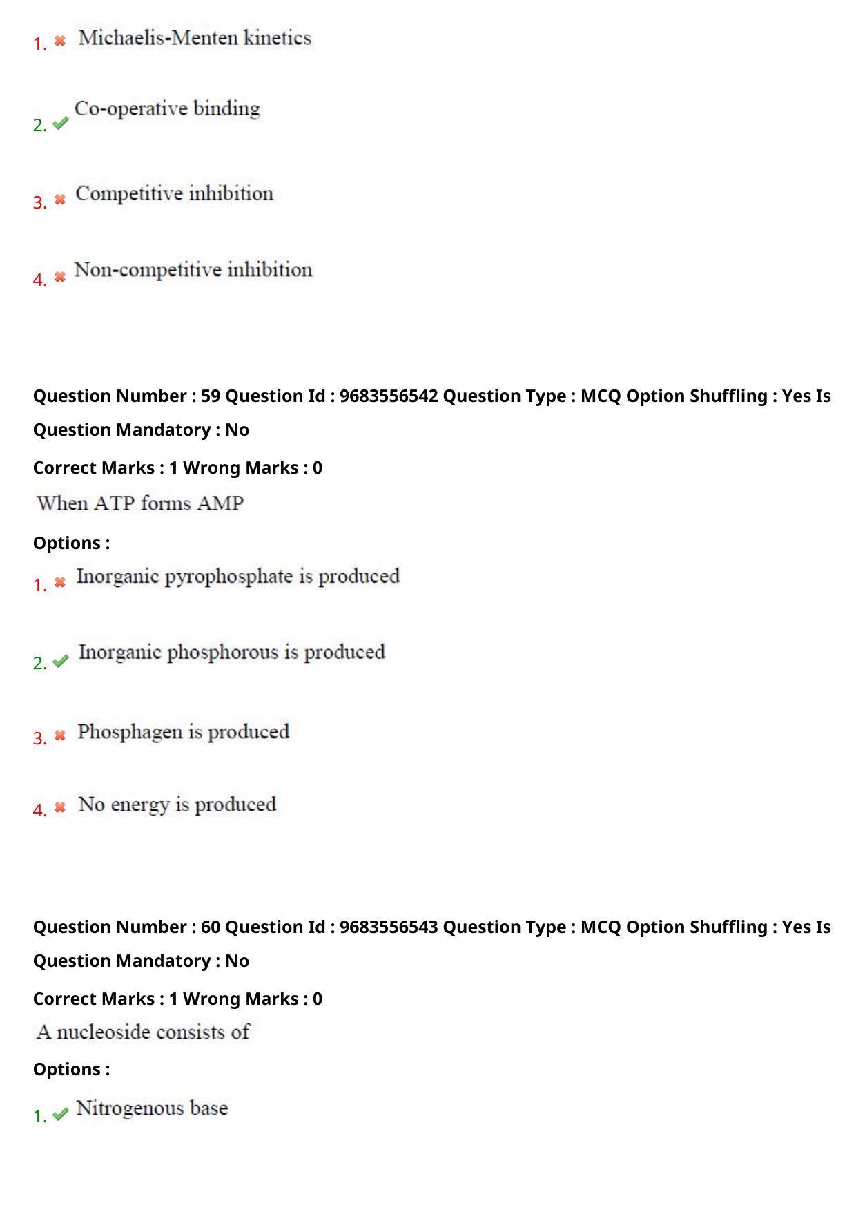 TS CPGET 2021 M.Sc. Nutrition and Dietetics (Shift 2) Question Paper with Answer Key - Page 30