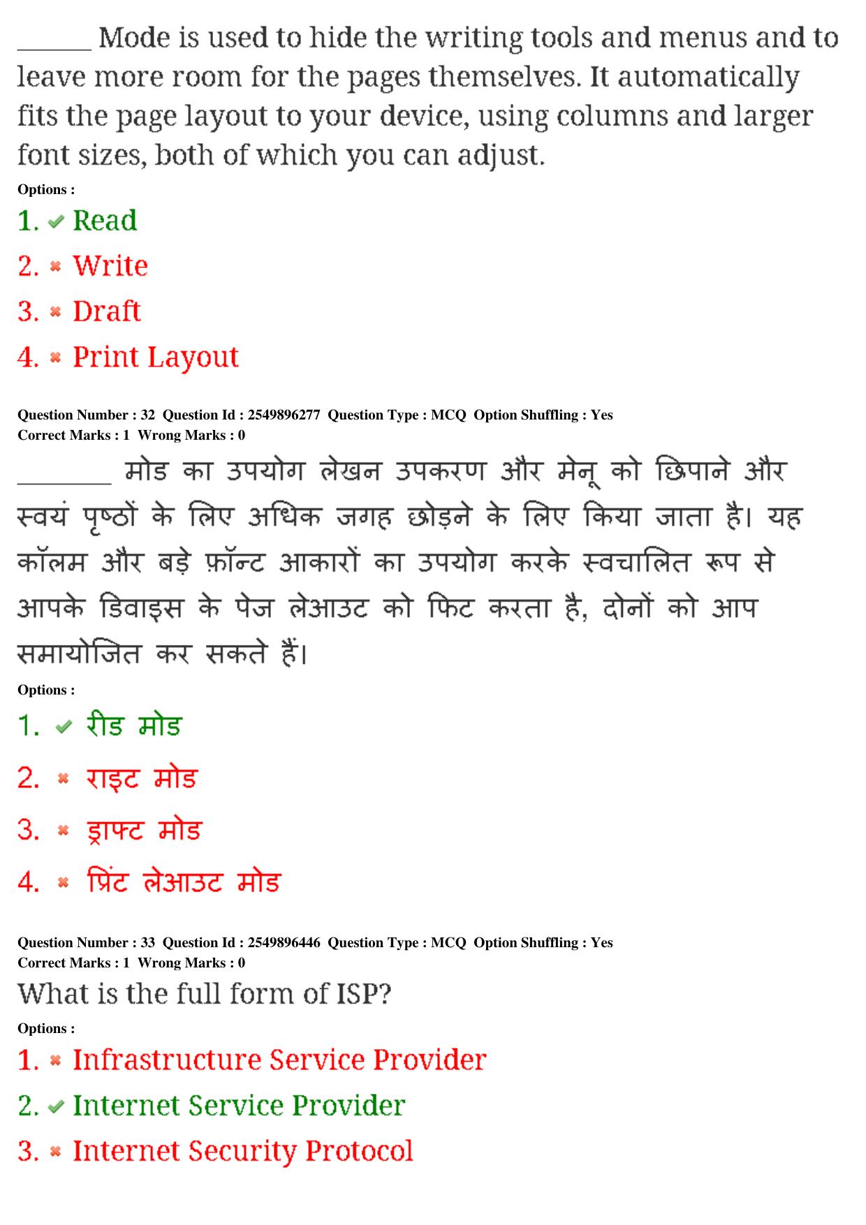 MP CPCT 23rd Feb 2020 Question Paper Shift 2 - Page 22