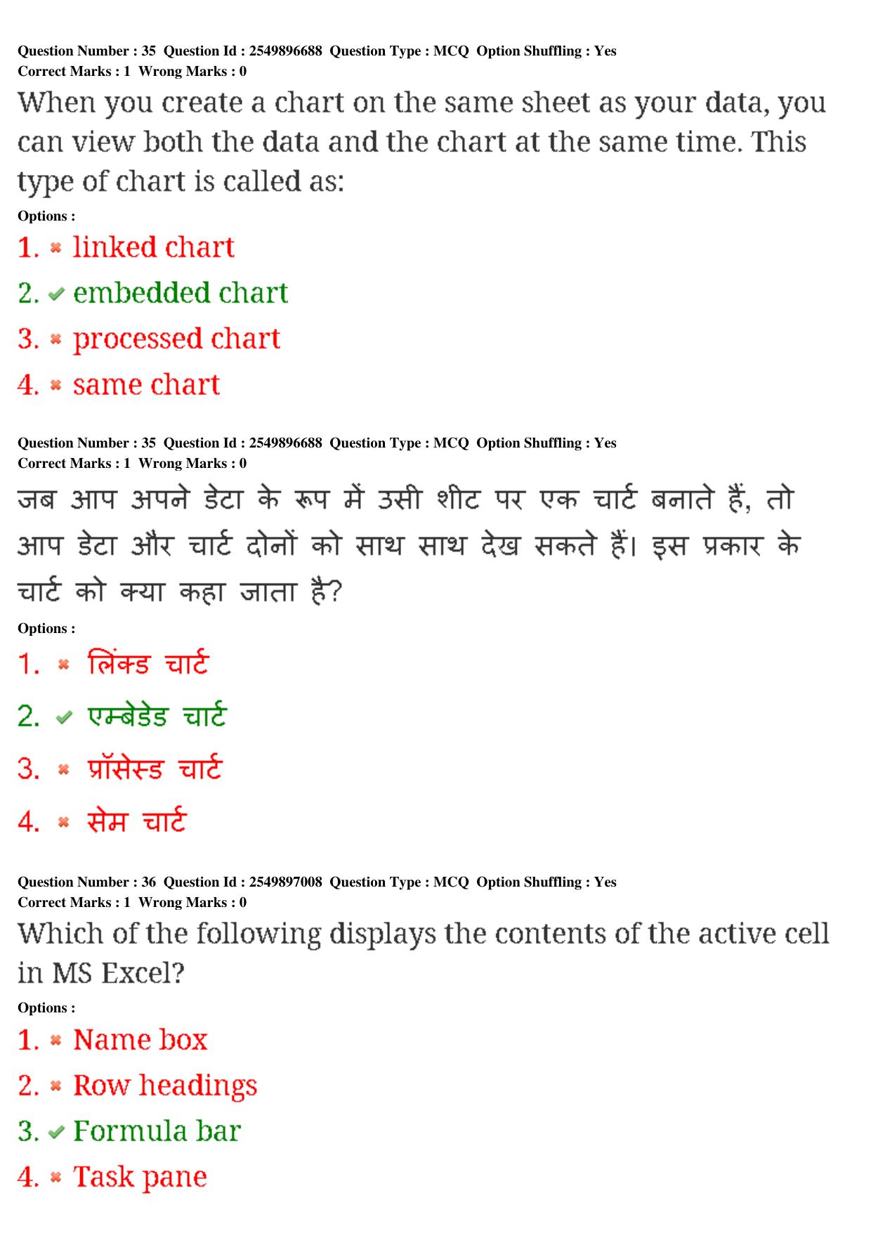 MP CPCT 23rd Feb 2020 Question Paper Shift 2 - Page 24