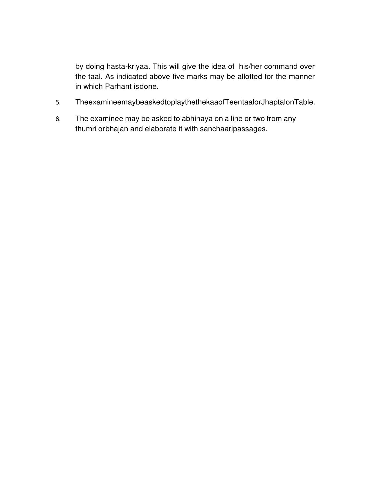 CBSE Class XI & XII Dance Syllabus - Page 8