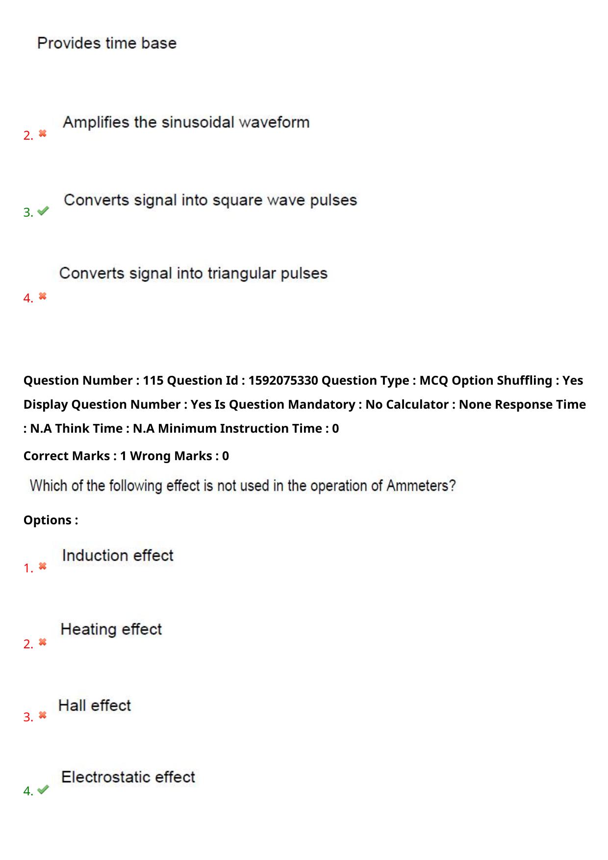 TS ECET 2023 Electrical and Electronics Engineering Question Paper - Page 79