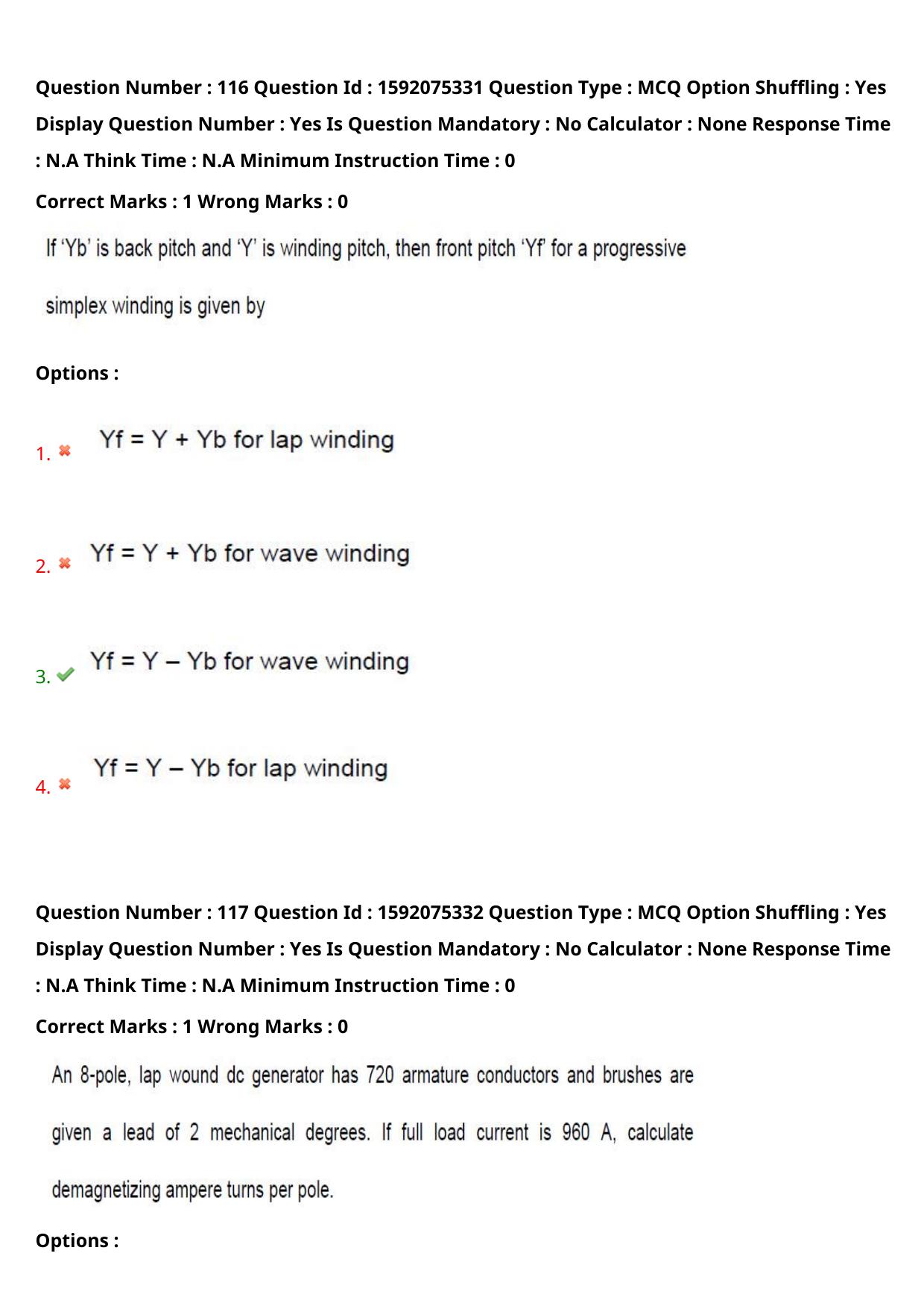 TS ECET 2023 Electrical and Electronics Engineering Question Paper - Page 80