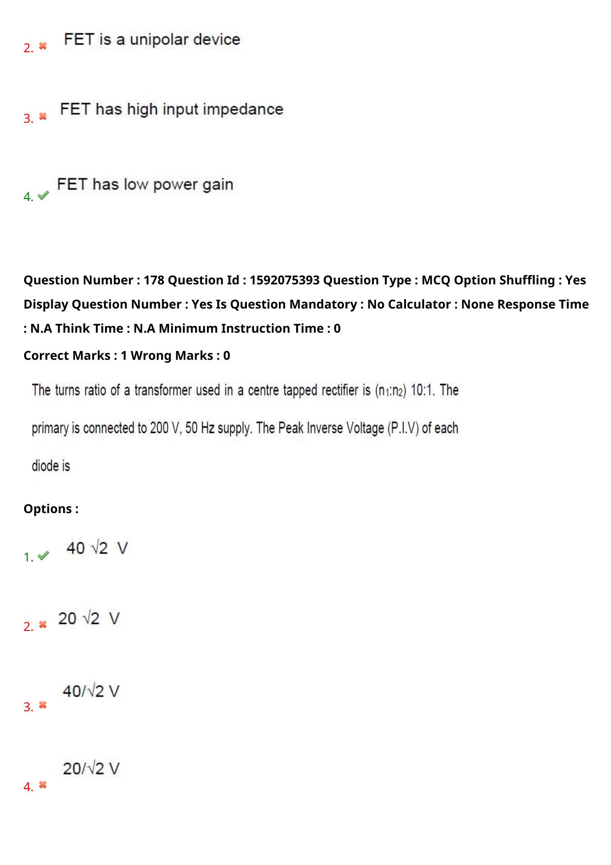 TS ECET 2023 Electrical and Electronics Engineering Question Paper - Page 126