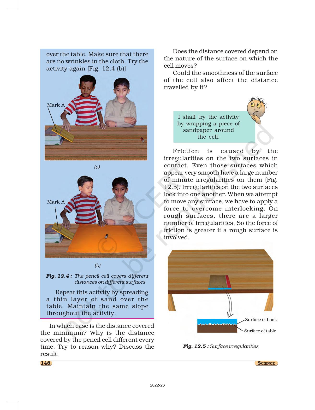NCERT Book for Class 8 Science Chapter 12 Friction - Page 3
