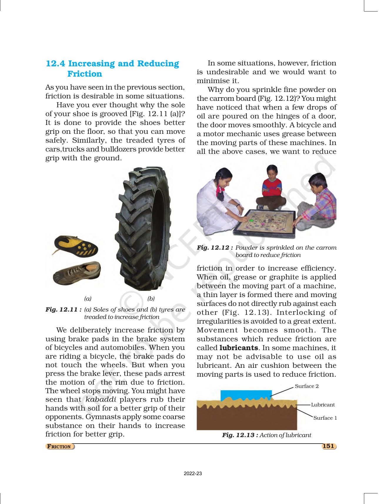 NCERT Book for Class 8 Science Chapter 12 Friction - Page 6