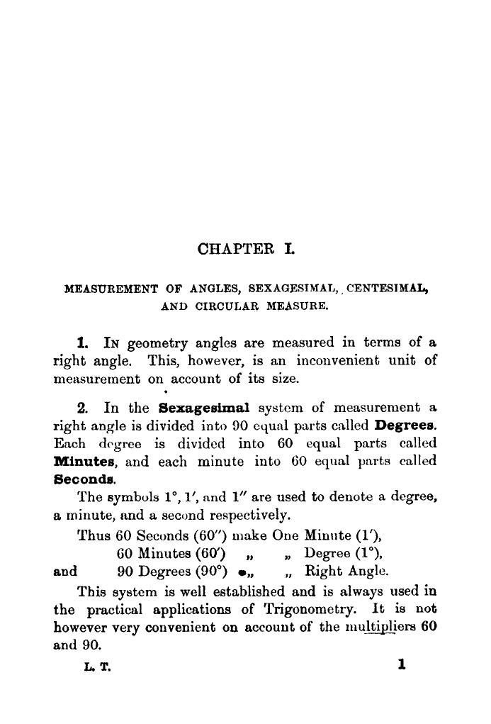 Plane Trigonometry by SL Loney - Page 14