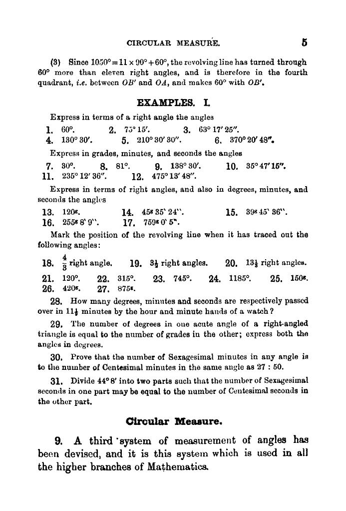 Plane Trigonometry by SL Loney - Page 18