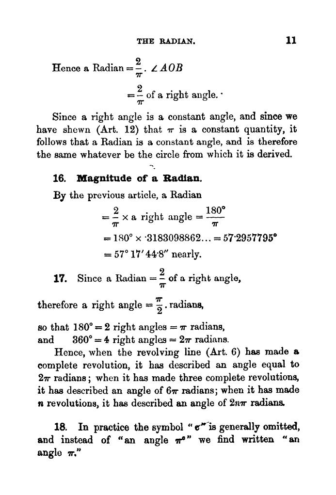 Plane Trigonometry by SL Loney - Page 24