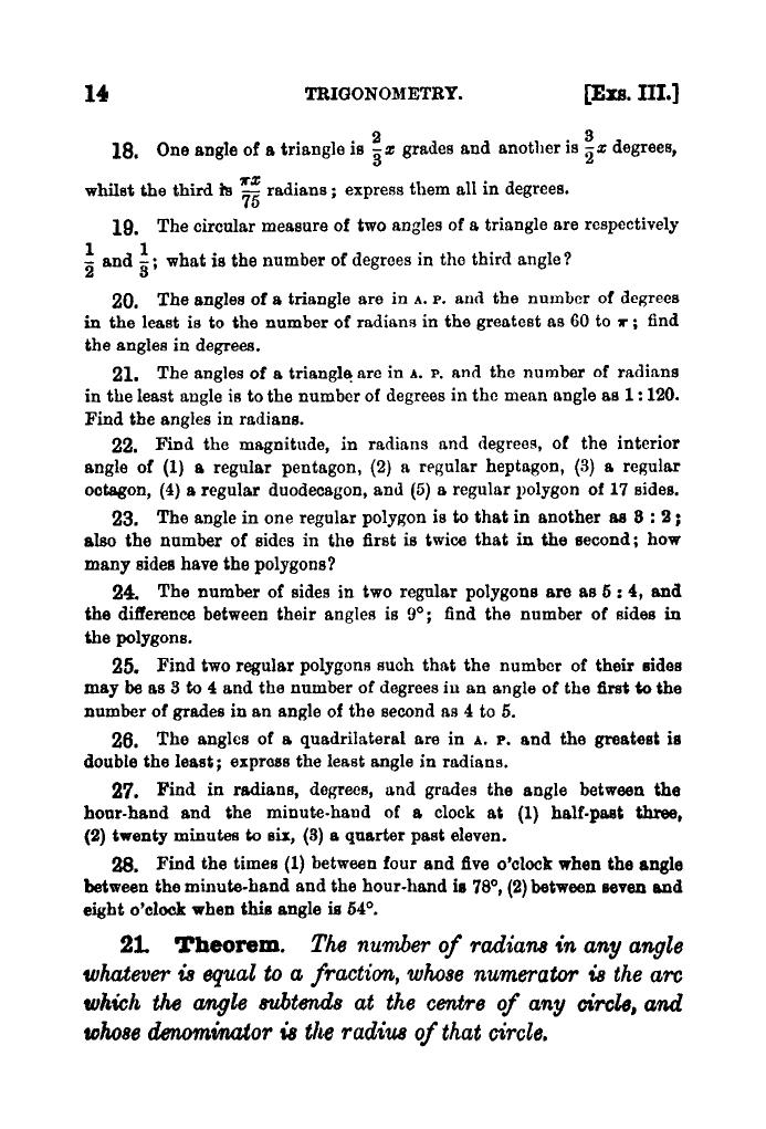 Plane Trigonometry by SL Loney - Page 27