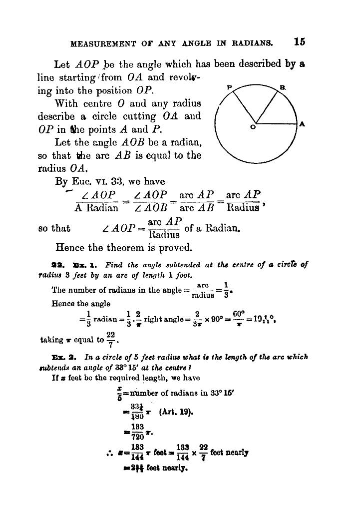 Plane Trigonometry by SL Loney - Page 28