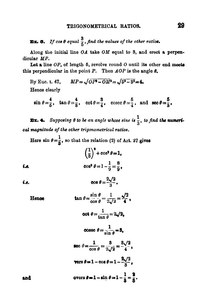 Plane Trigonometry by SL Loney - Page 42