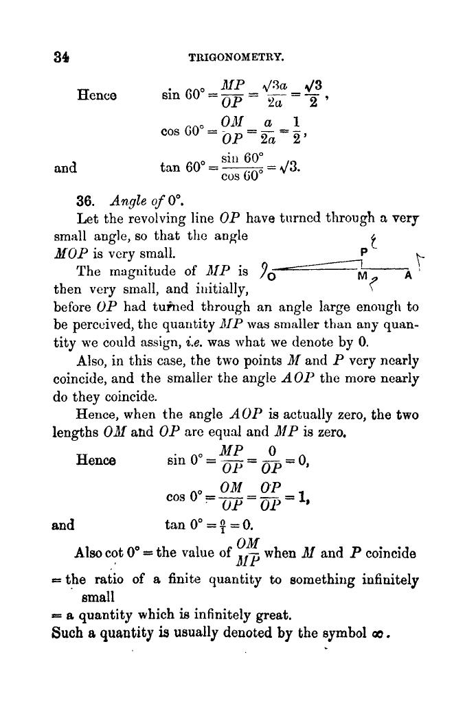 Plane Trigonometry by SL Loney - Page 47