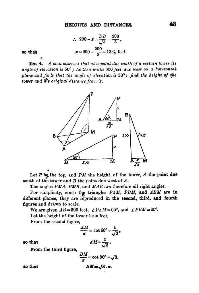 Plane Trigonometry by SL Loney - Page 56