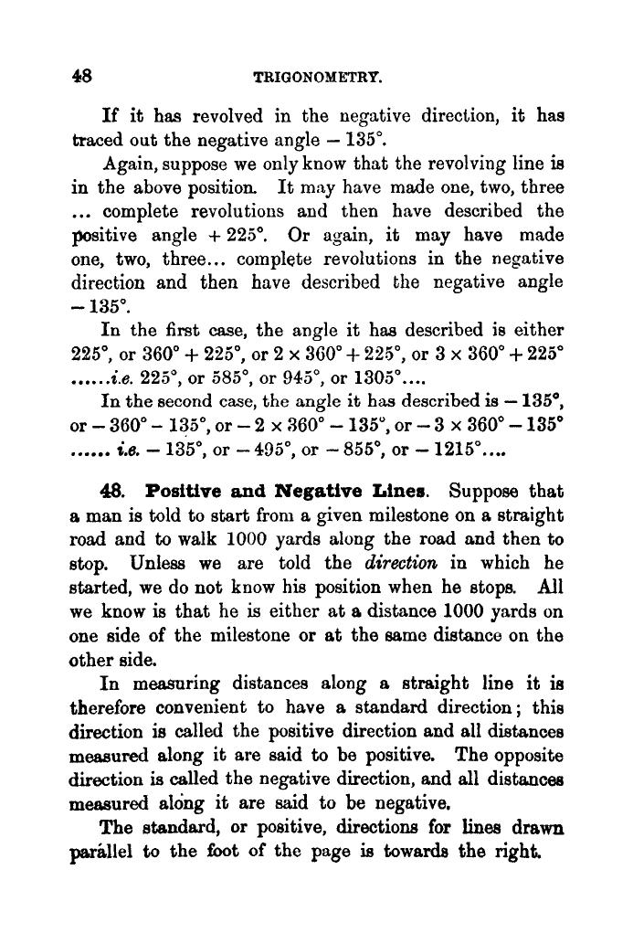 Plane Trigonometry by SL Loney - Page 61