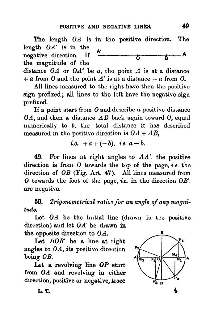 Plane Trigonometry by SL Loney - Page 62