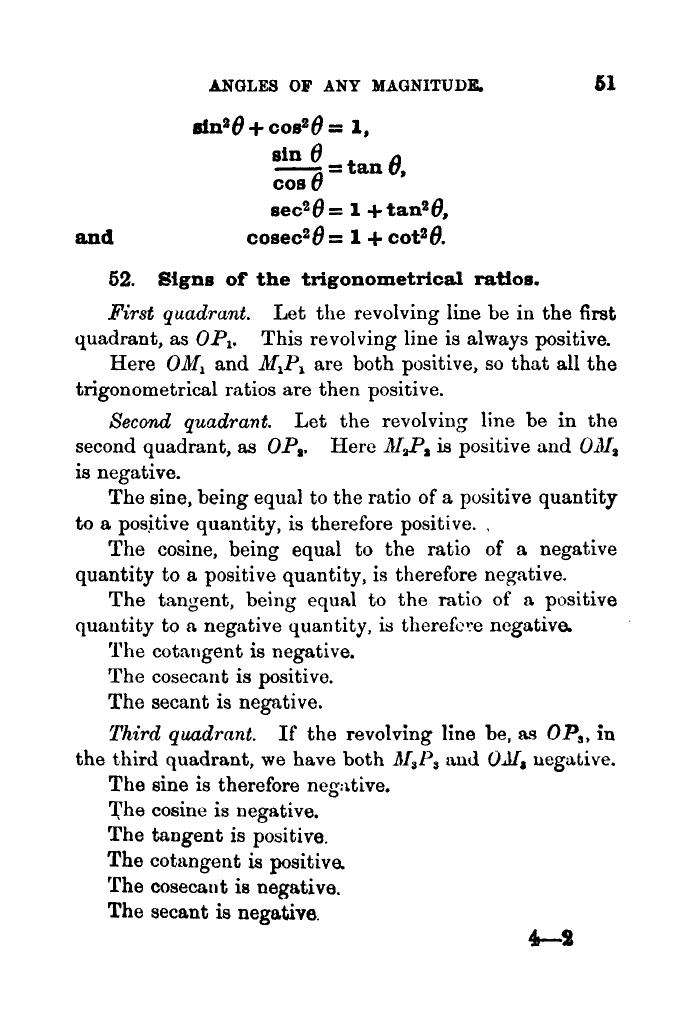 Plane Trigonometry by SL Loney - Page 64