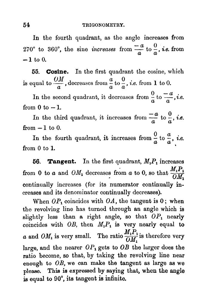Plane Trigonometry by SL Loney - Page 67