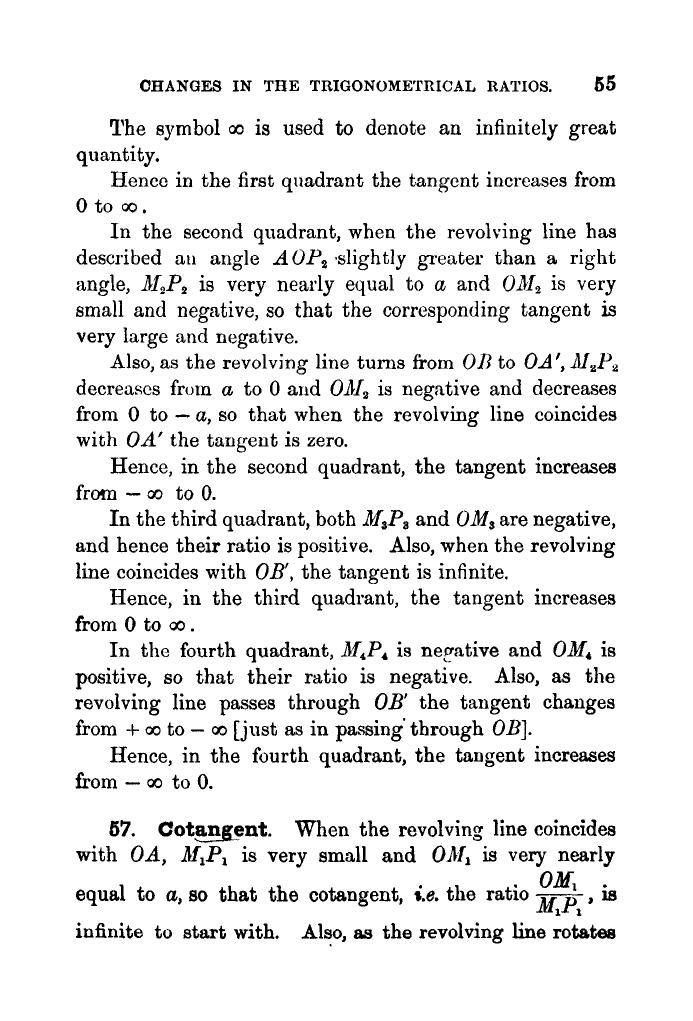 Plane Trigonometry by SL Loney - Page 68