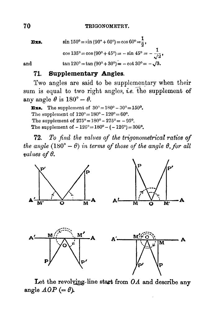 Plane Trigonometry by SL Loney - Page 83