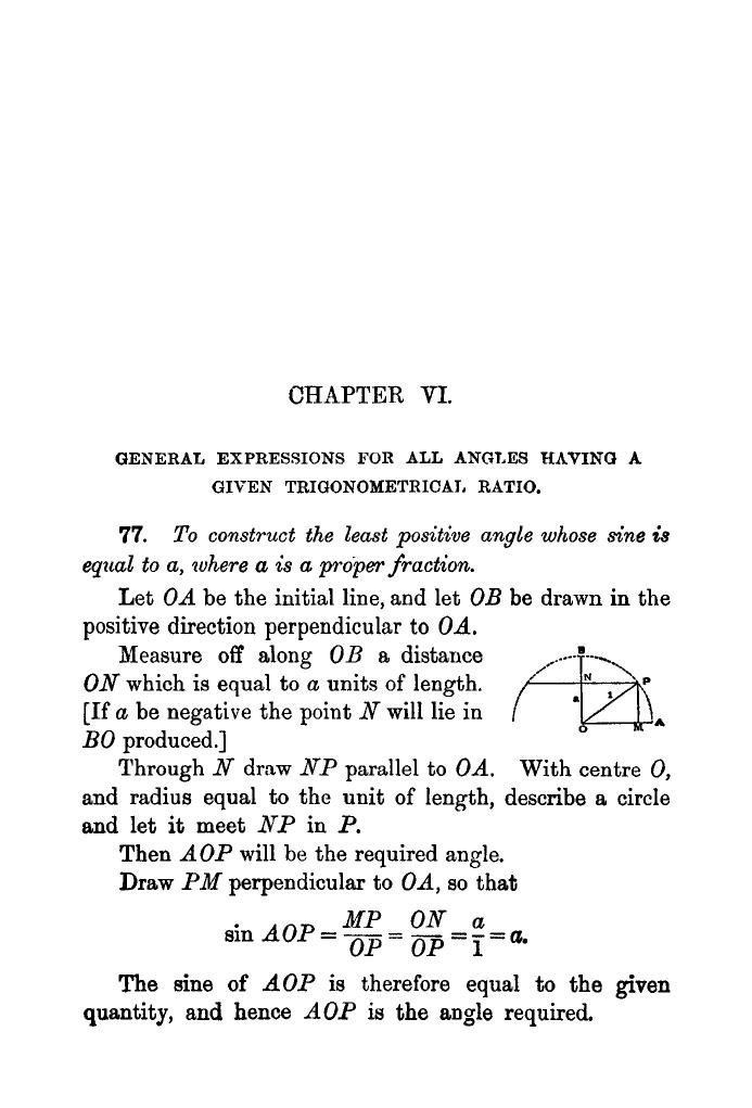 Plane Trigonometry by SL Loney - Page 89