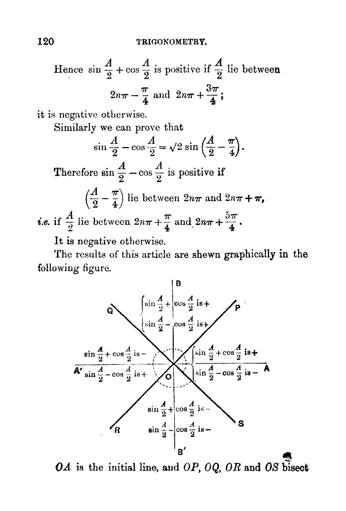 Plane Trigonometry by SL Loney - Page 131