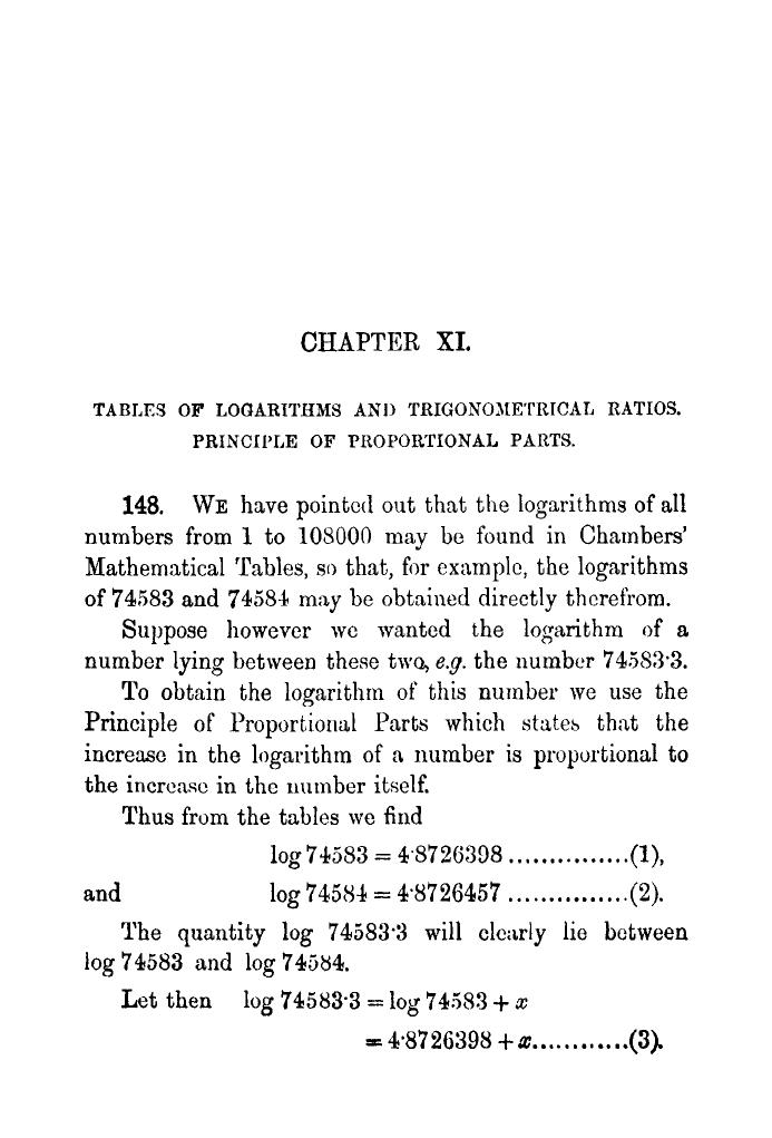 Plane Trigonometry by SL Loney - Page 170