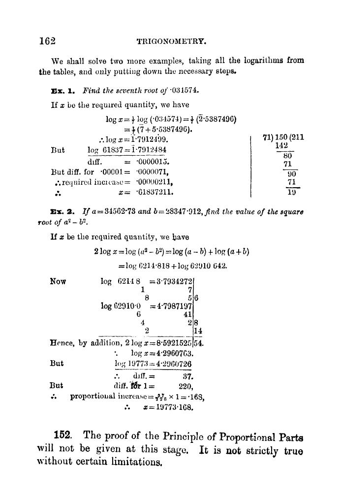 Plane Trigonometry by SL Loney - Page 173