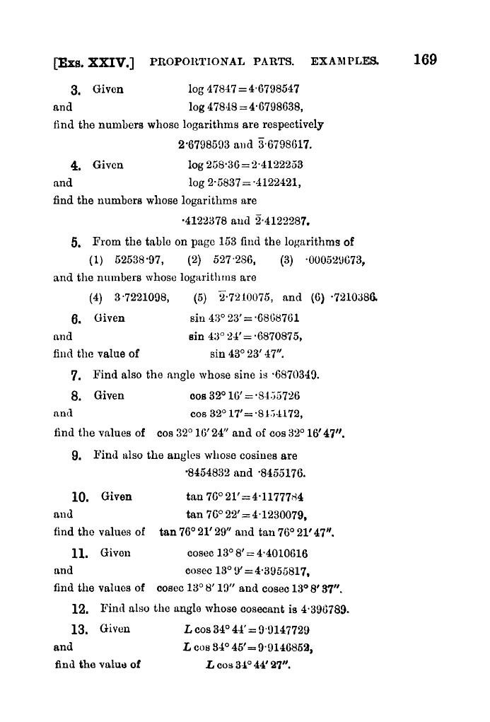 Plane Trigonometry by SL Loney - Page 180
