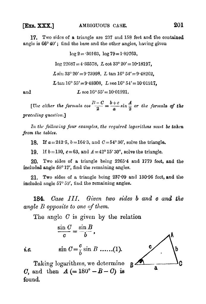 Plane Trigonometry by SL Loney - Page 214