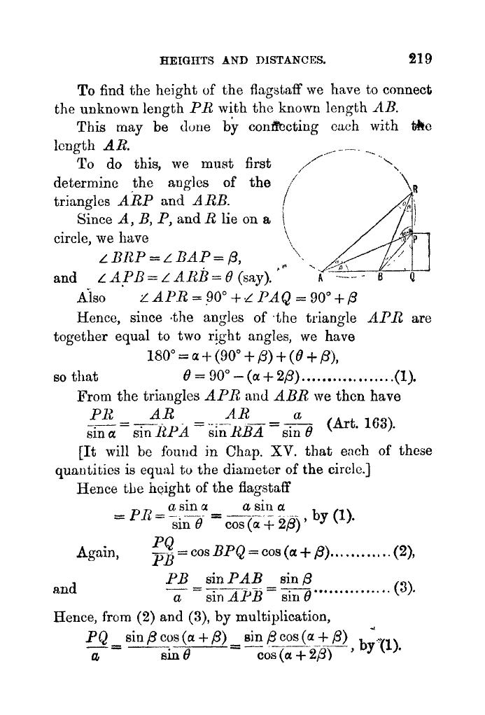 Plane Trigonometry by SL Loney - Page 232