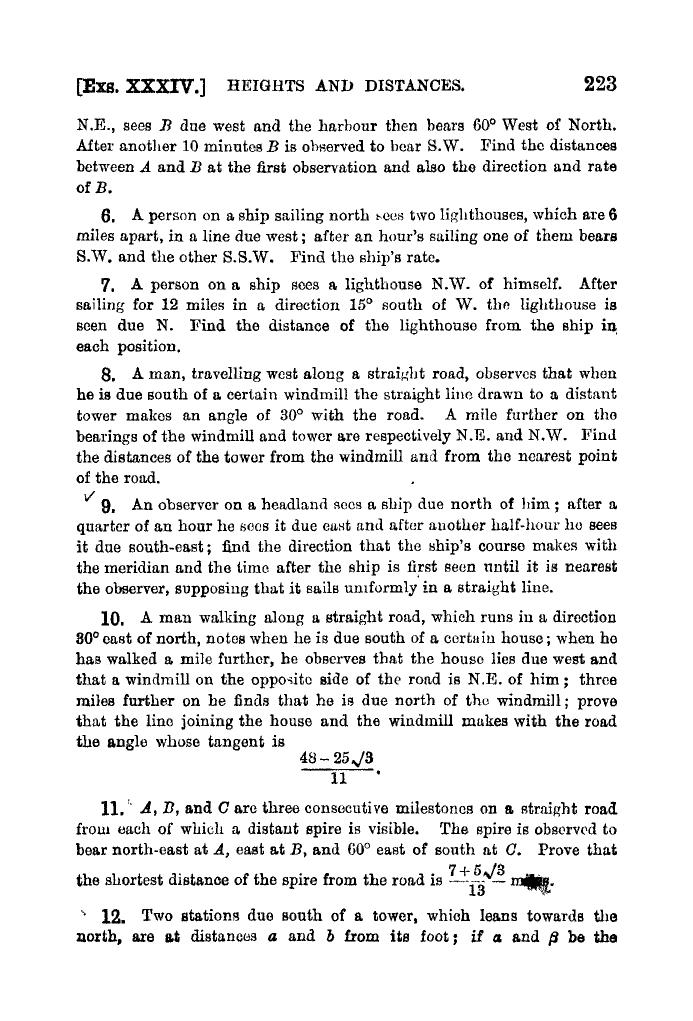 Plane Trigonometry by SL Loney - Page 236