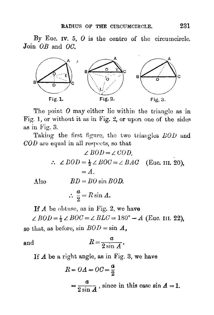 Plane Trigonometry by SL Loney - Page 244