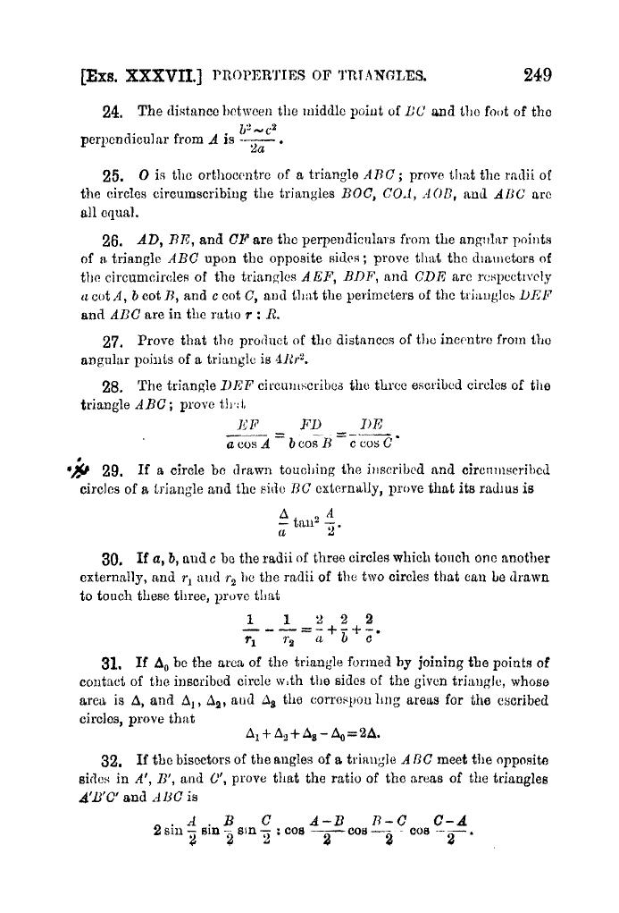 Plane Trigonometry by SL Loney - Page 262