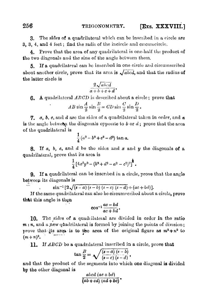 Plane Trigonometry by SL Loney - Page 269