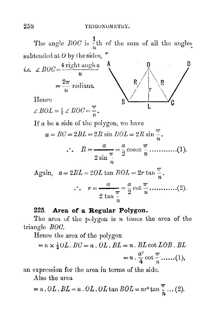 Plane Trigonometry by SL Loney - Page 271