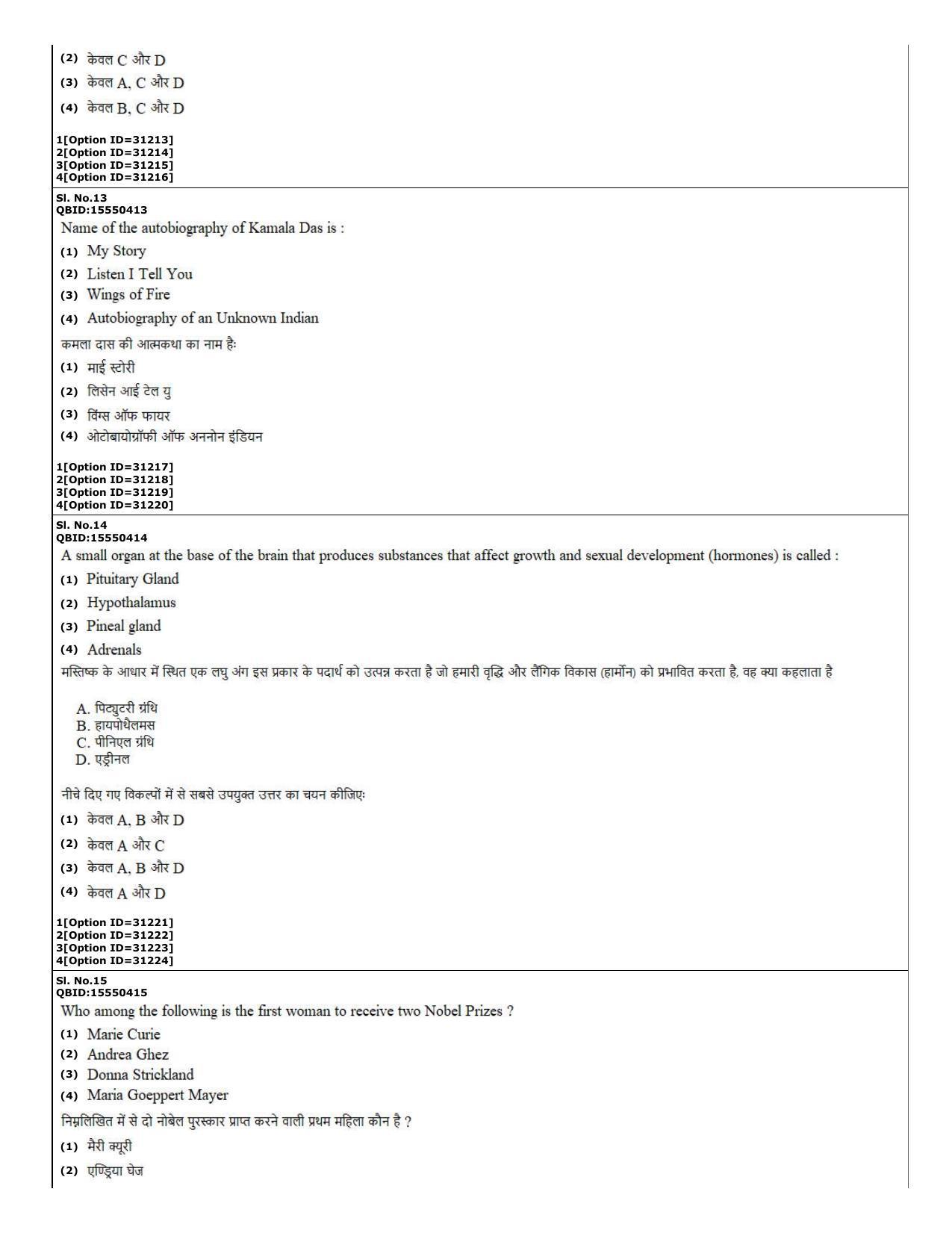 CUET (PG) 2022: PGQP-74 Pottery & Ceramics  (10-09-2022) Question Paper - Page 5
