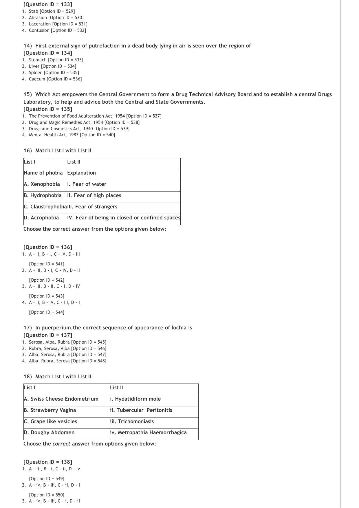 AIAPGET 2021 Homeopathy Question Paper - Page 3