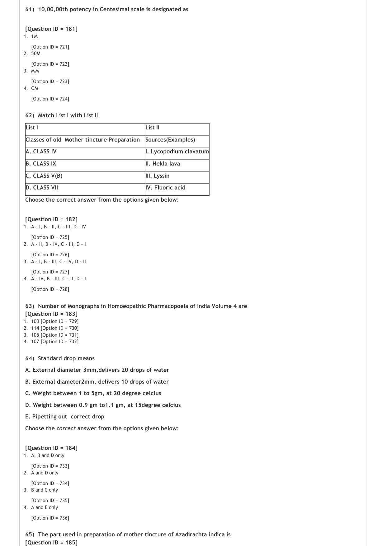 AIAPGET 2021 Homeopathy Question Paper - Page 12