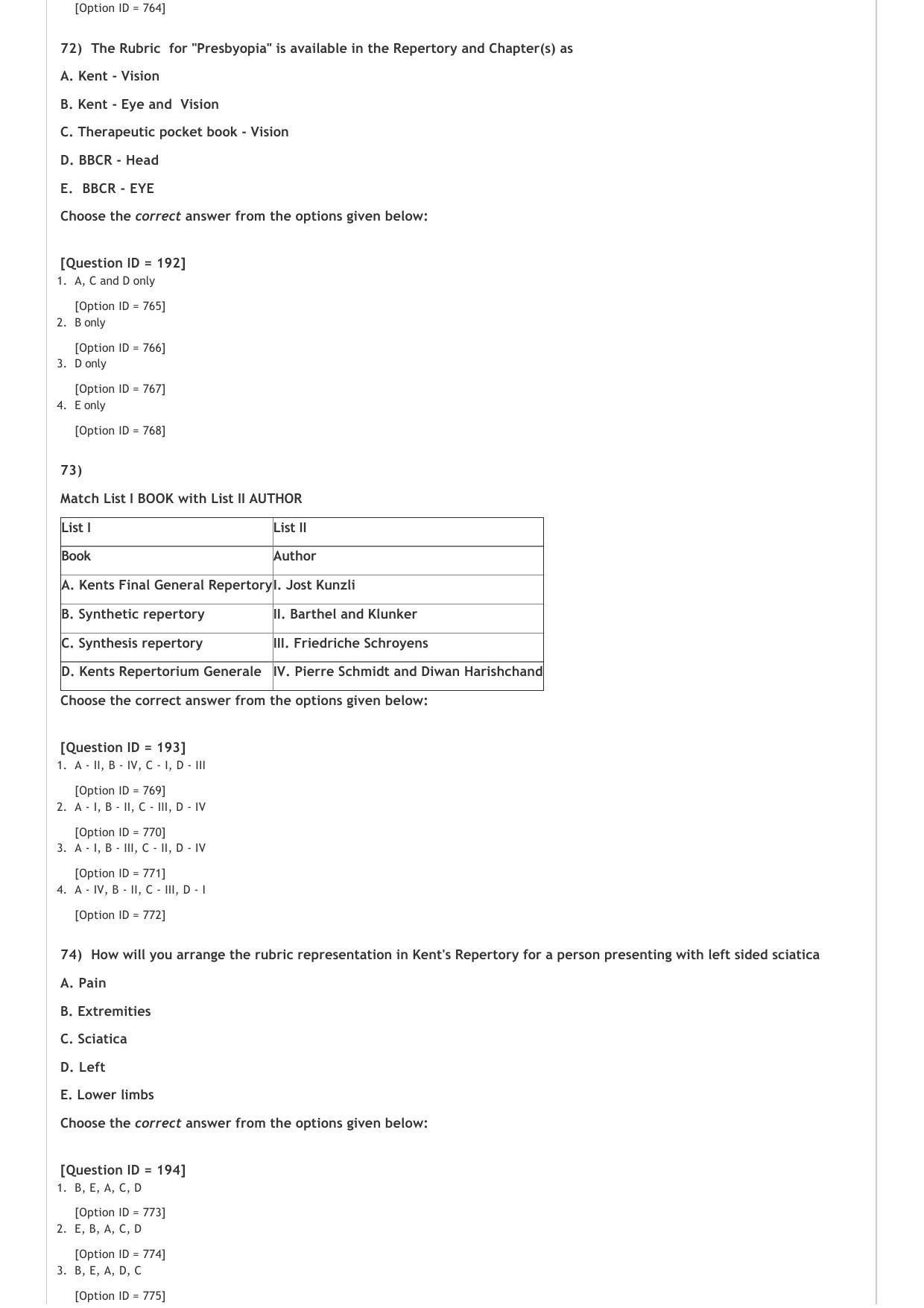 AIAPGET 2021 Homeopathy Question Paper - Page 14