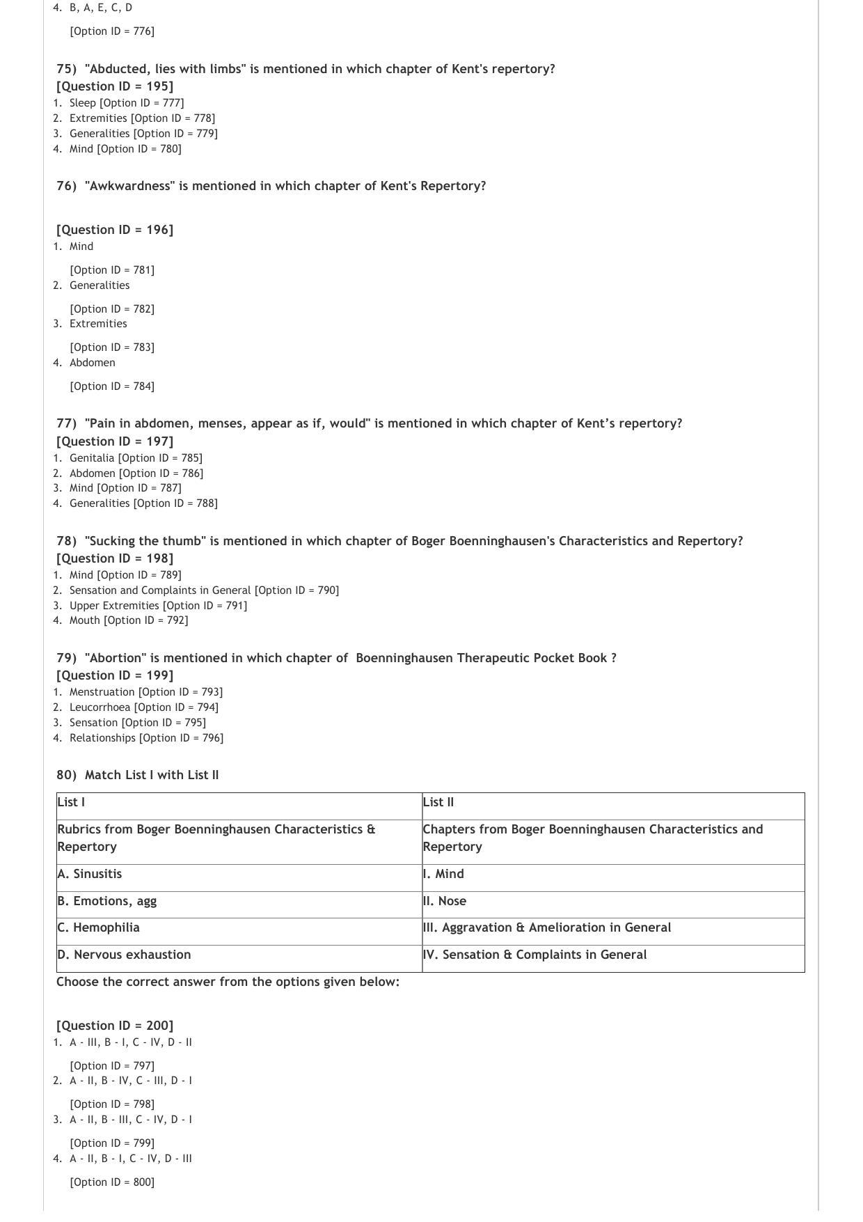 AIAPGET 2021 Homeopathy Question Paper - Page 15