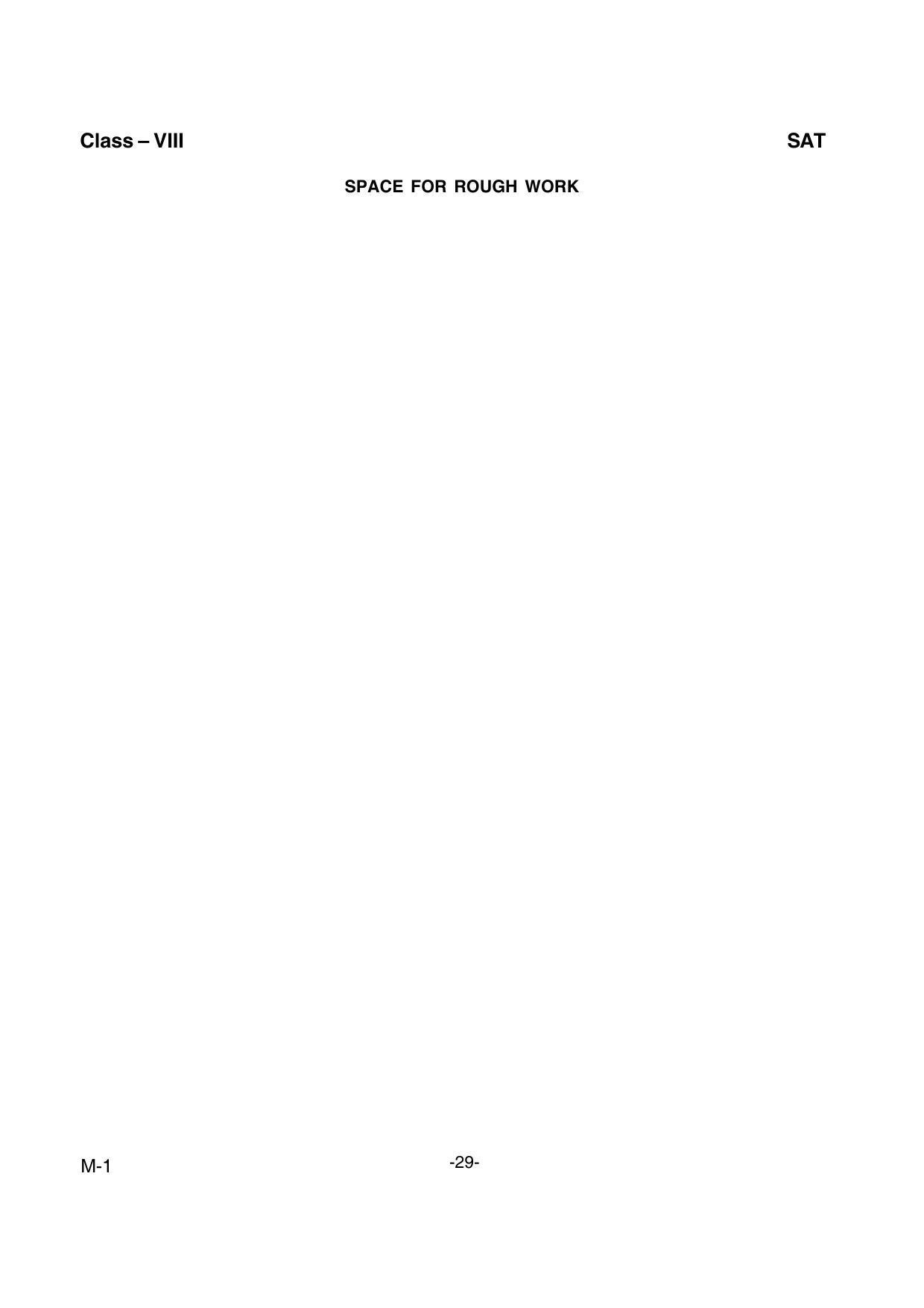 SAT 2017 Class 8 Kerala NMMS Question Papers - Page 31