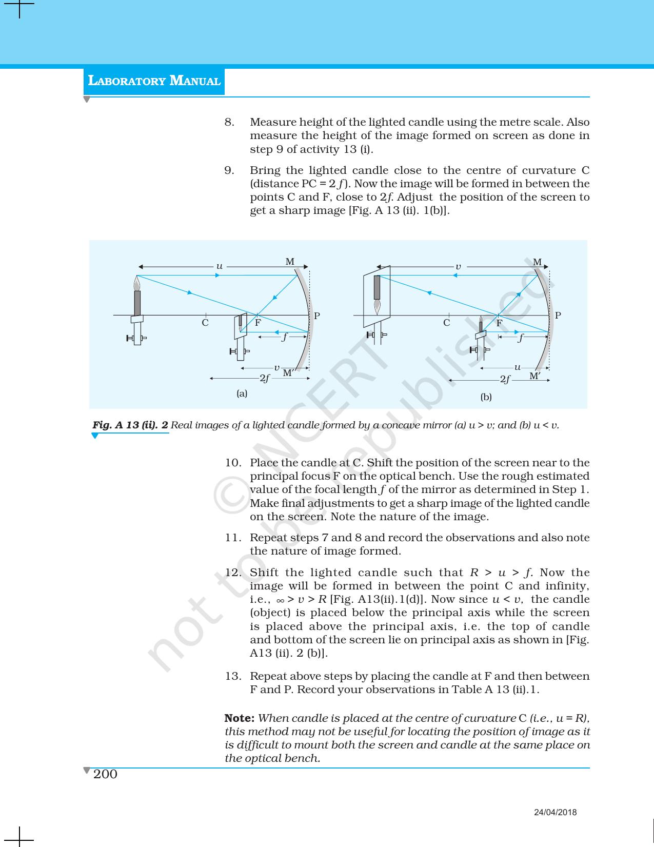 NCERT Laboratory Manuals for Class XII Physics - Activities 12 to 14 - Page 11