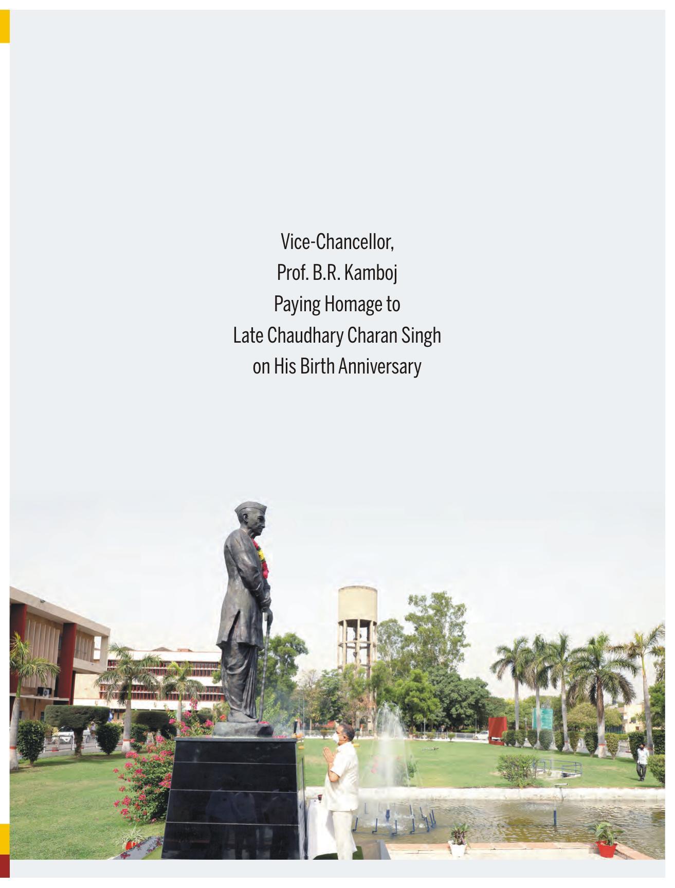 Chaudhary Charan Singh Haryana Agricultural University, Hisar 2021-22 (Prospectus) - Page 107
