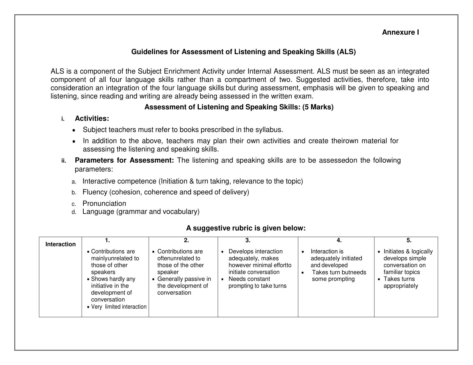 CBSE Class IX & X English language and literature Syllabus - Page 13
