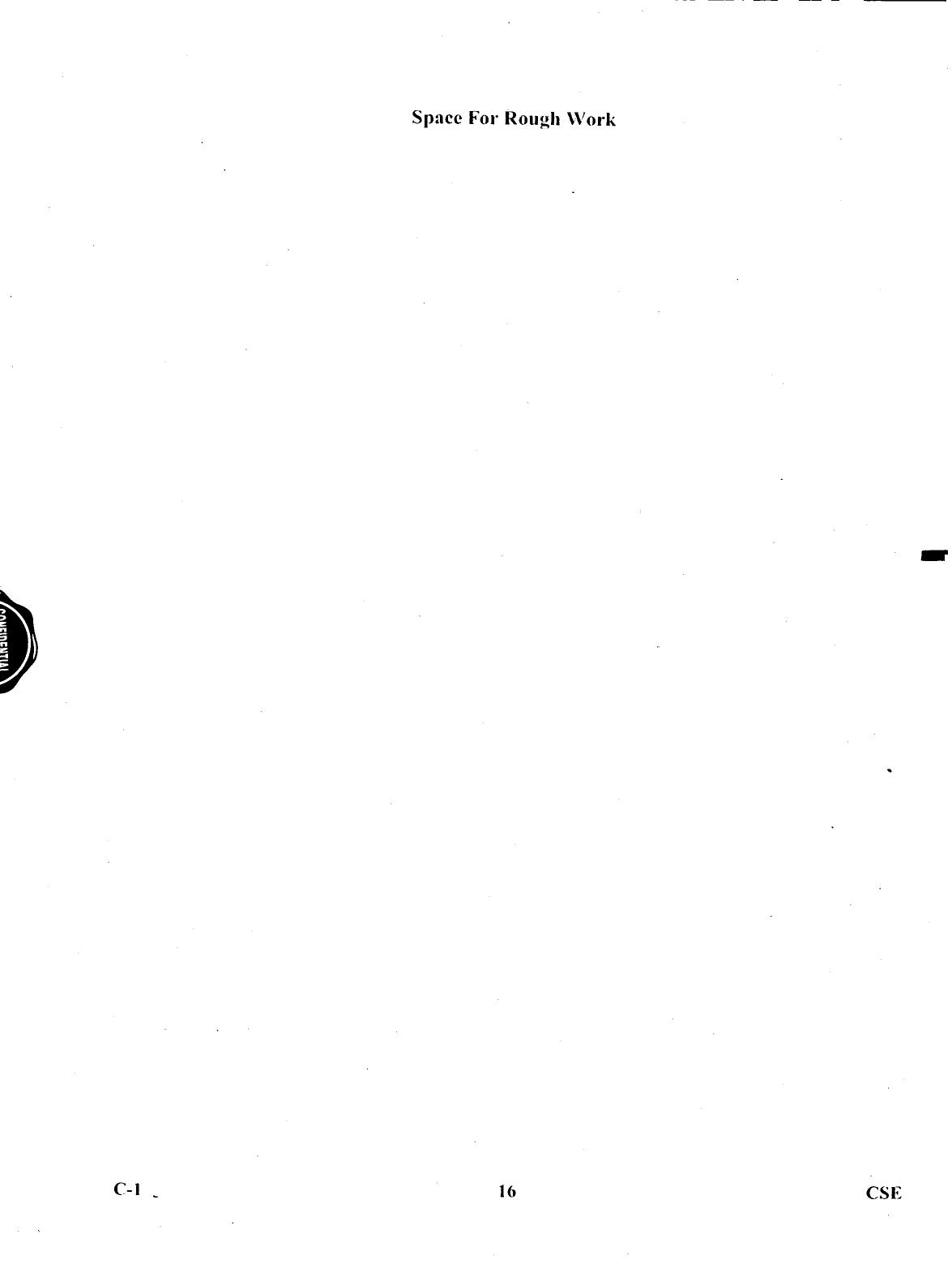 Karnataka PGCET 2017 Computer Science and Engineering Question Paper - Page 15
