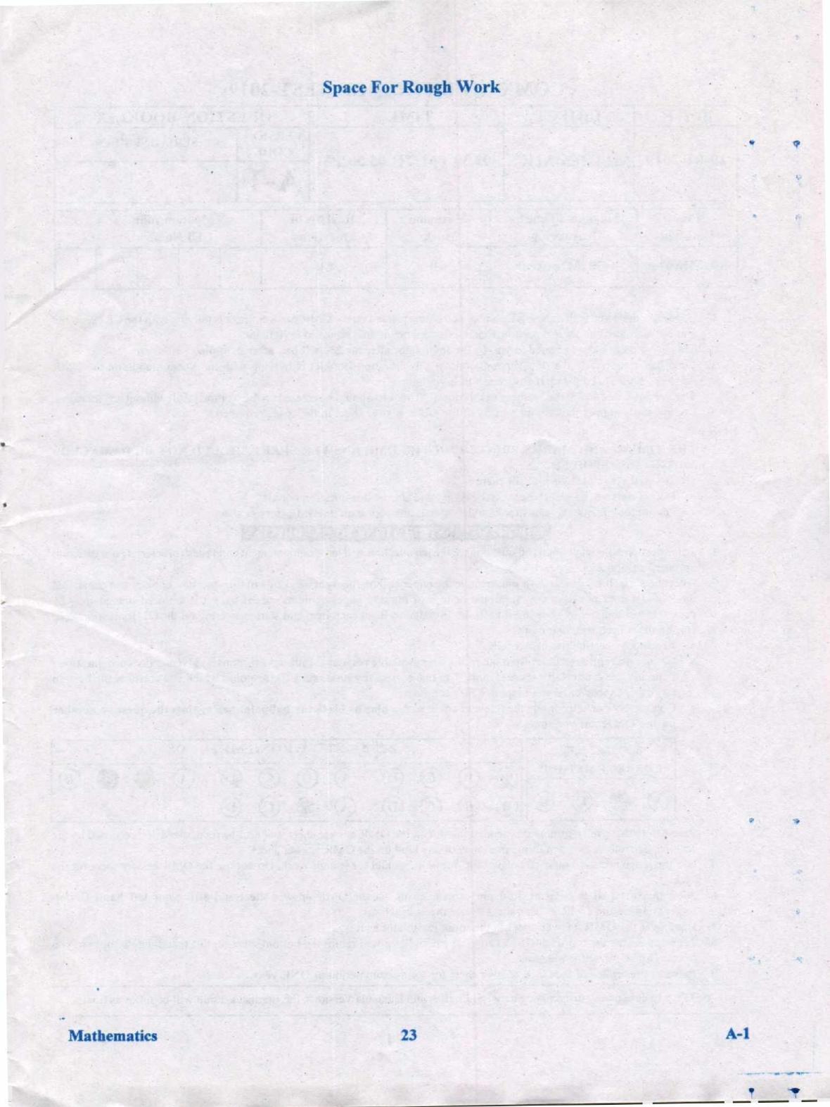 KCET Mathematics 2019 Question Papers - Page 23