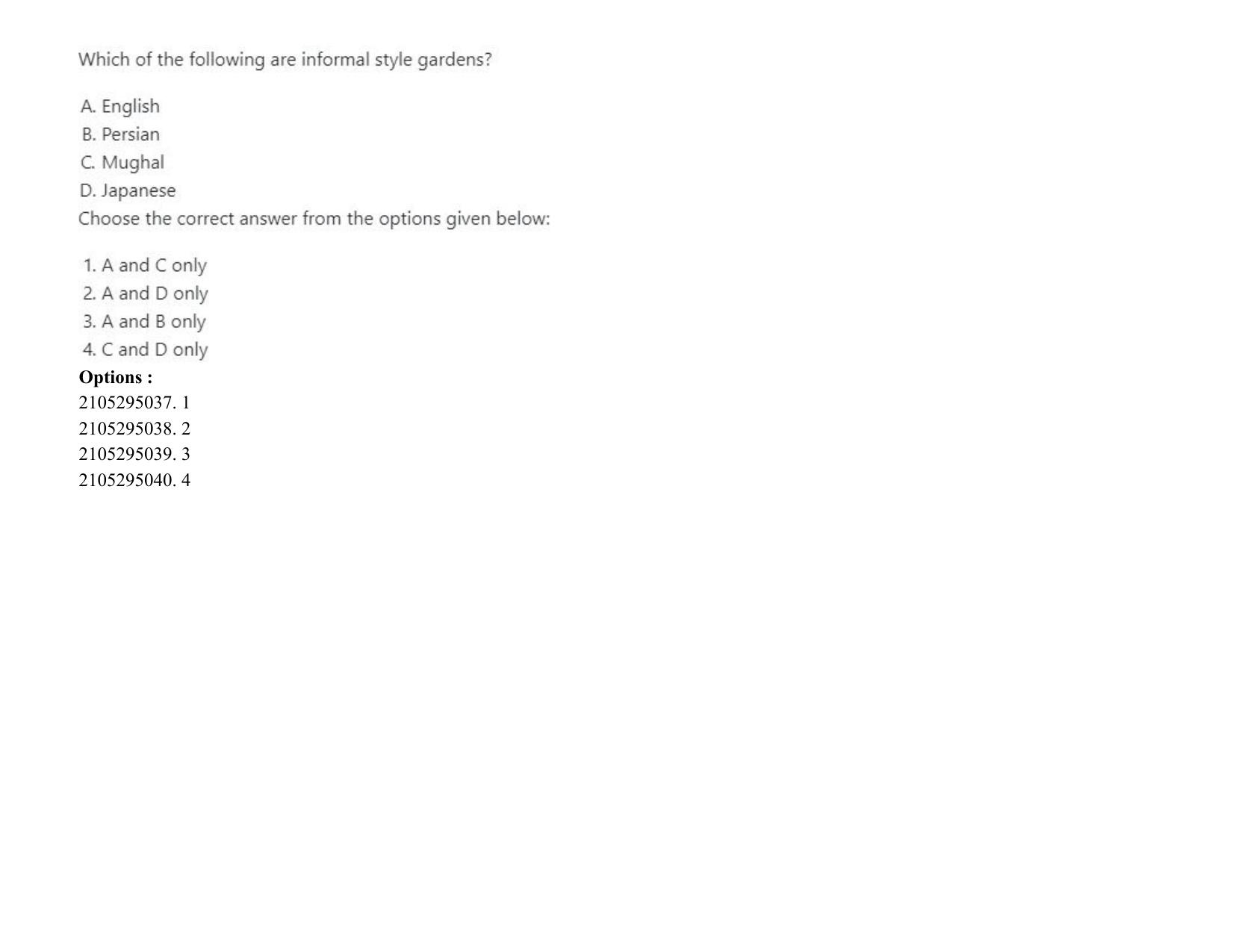 ICAR AIEEA PG 2020 HORTICULTURE Question Paper - Page 71
