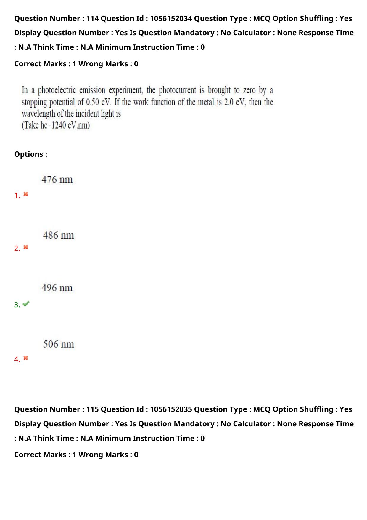 TS EAMCET 2022 Engineering Question Paper with Key (31 July 2022 Forenoon (English )) - Page 99